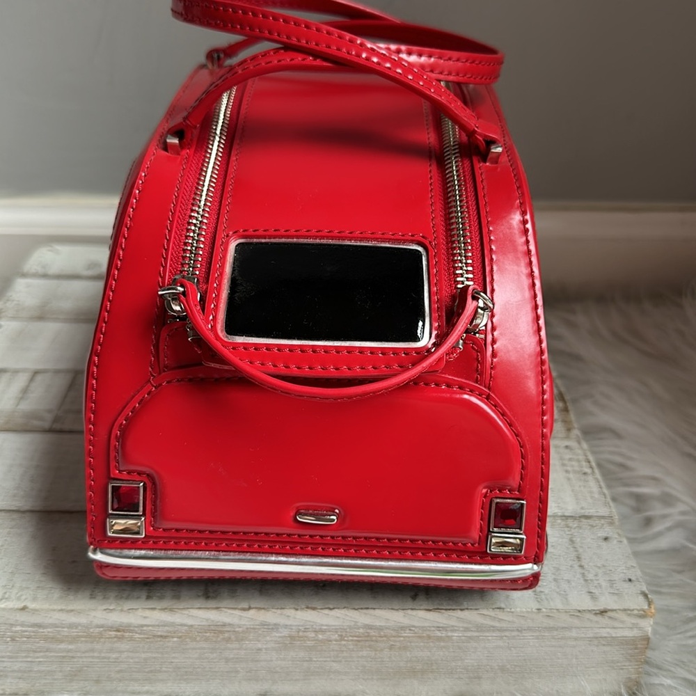 nwt kate spade rose colored glasses red car novelty bag - Picture 5 of 16